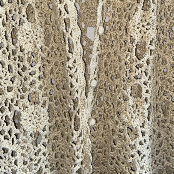 Long Crochet Vest - Picture 4 of 9